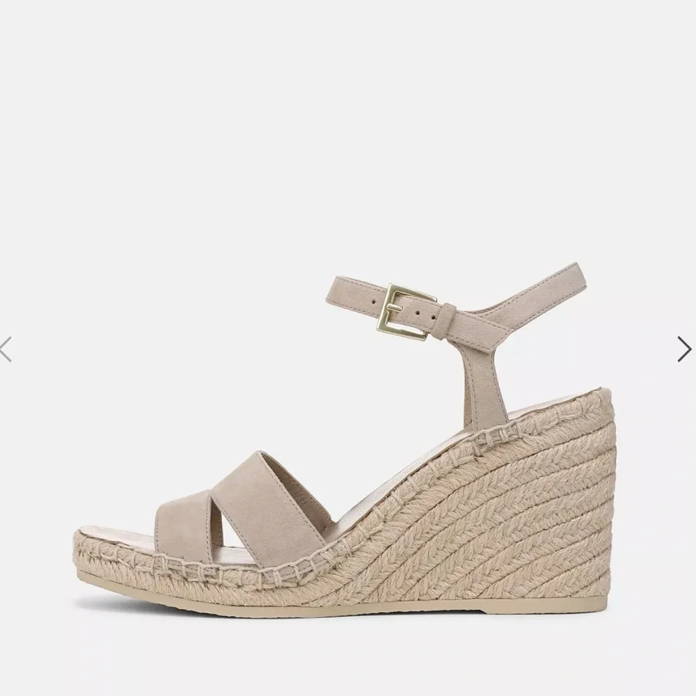 Vince Suade Espadrille Gwen in Clay Wedge Sandals - 7